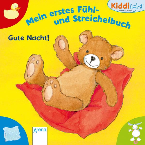 Kiddilight. Gute Nacht!: Mein erstes Fühl-und Streichelbuch Tiptoi & Games