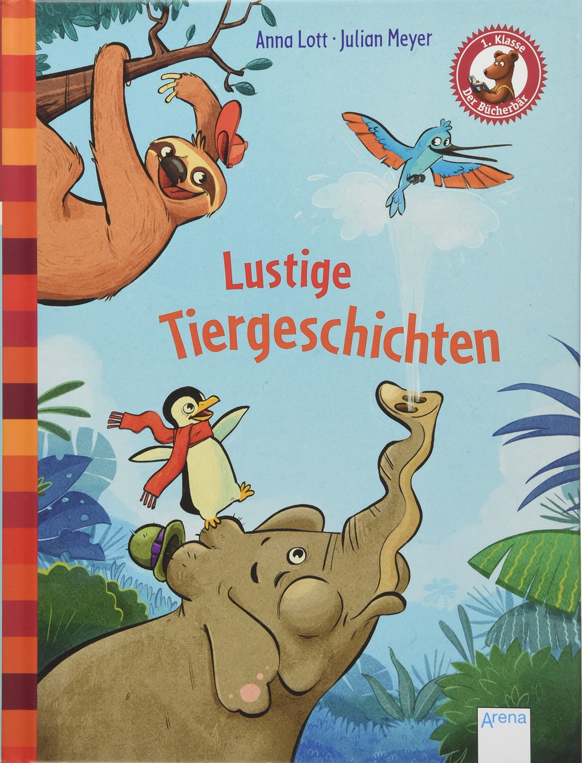 Lustige Tiergeschichten: Der Bücherbär. Kleine Geschichten Novels & Short Stories