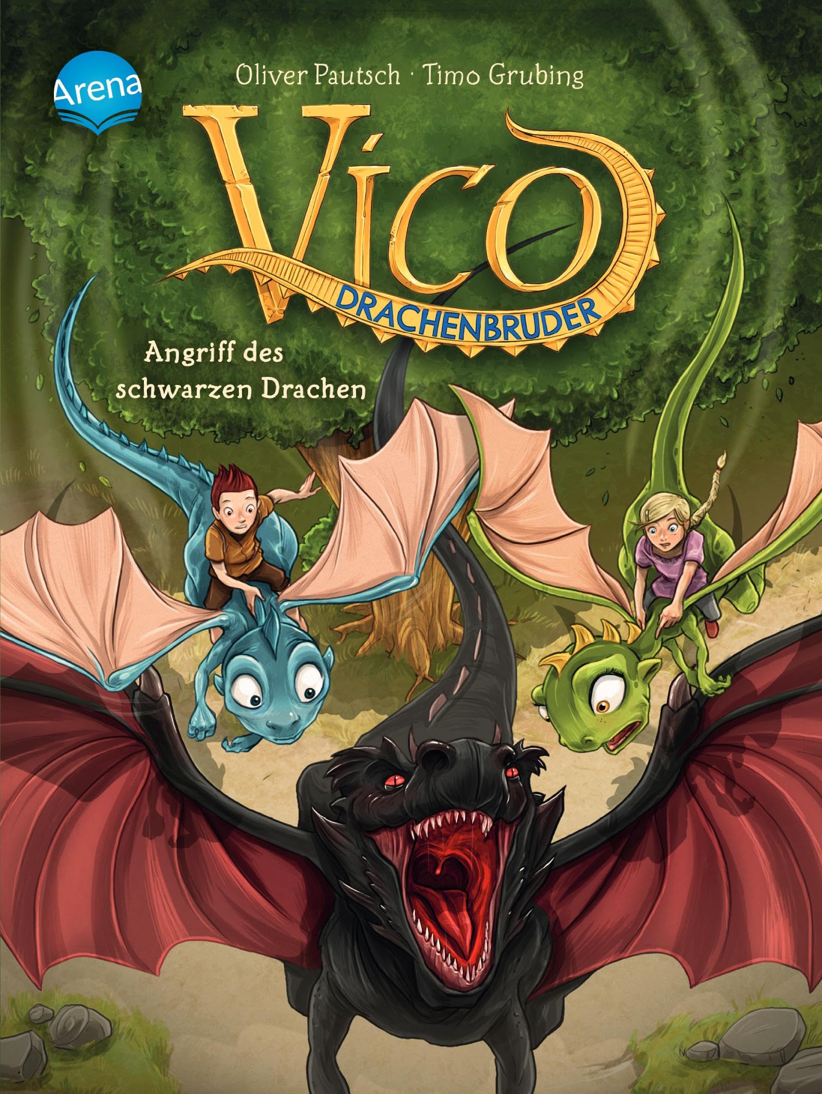 Vico Drachenbruder (2). Angriff des schwarzen Drachen Novels & Short Stories