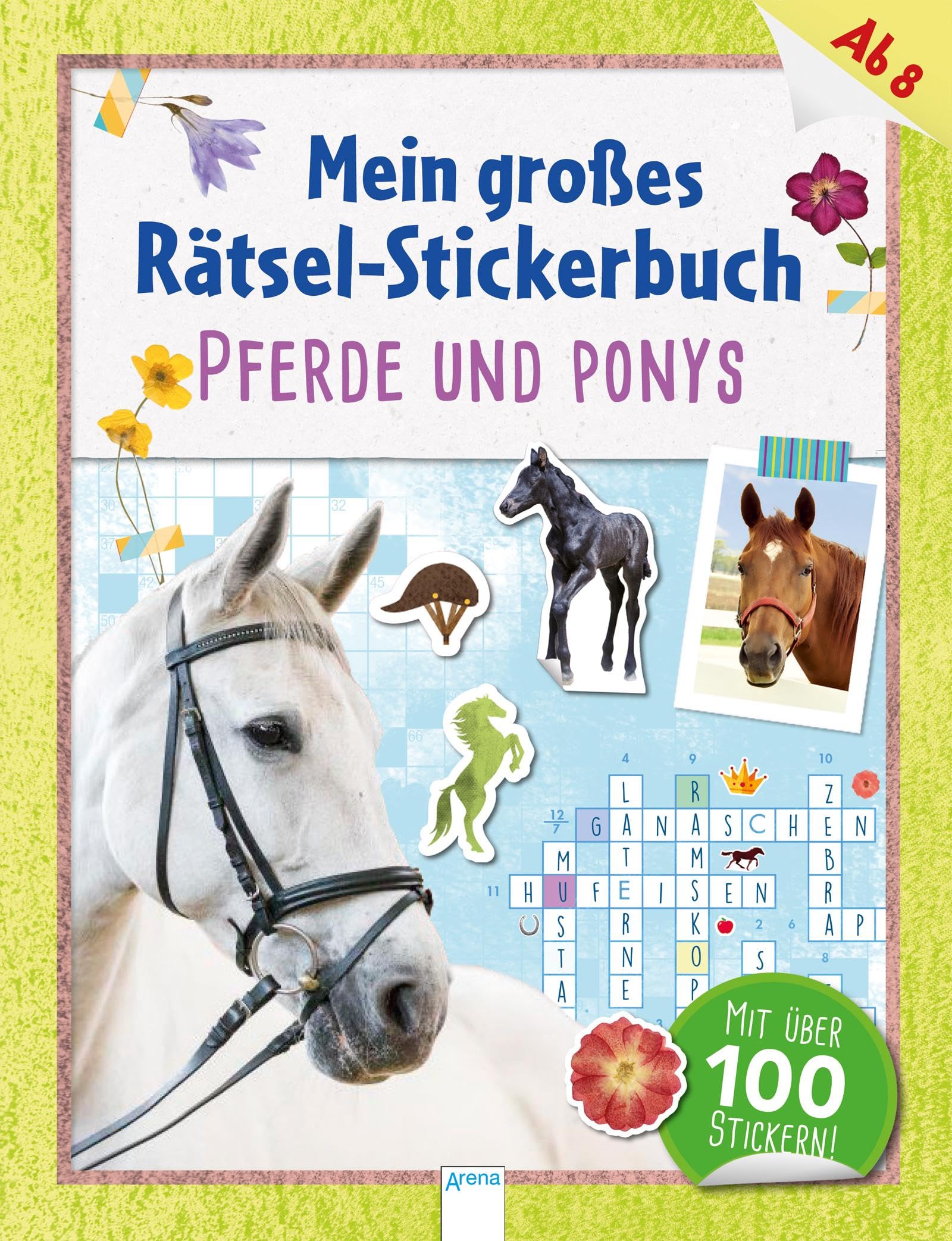 Mein großes Rätsel-Stickerbuch. Pferde und Ponys Non-fiction