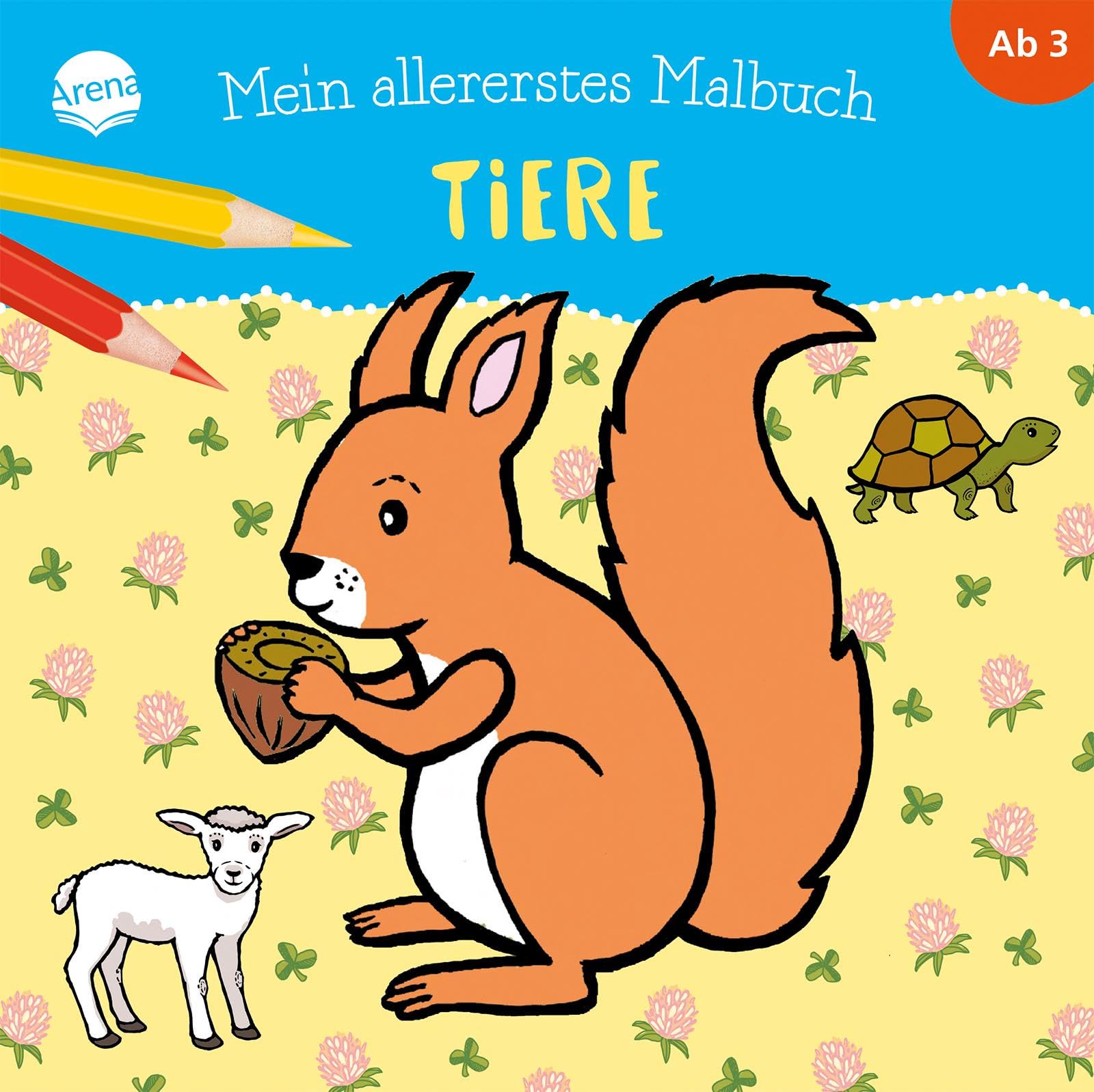 Mein allererstes Malbuch. Tiere (Arena Malstudio) Hobbies & Crafts