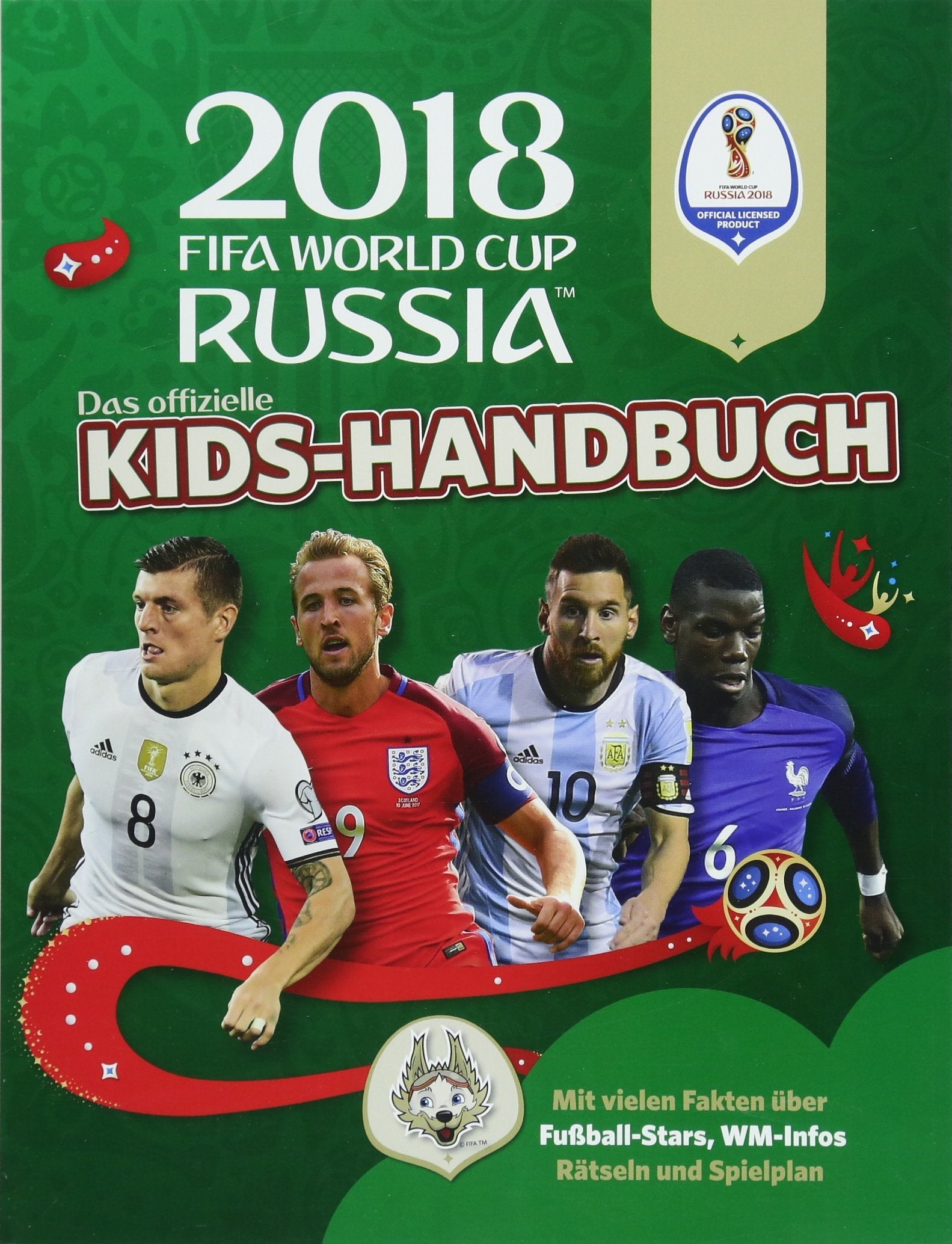 Das offizielle FIFA Fussball-Weltmeisterschaft Russland 2018 Kids-Handbuch Leisure & Fun