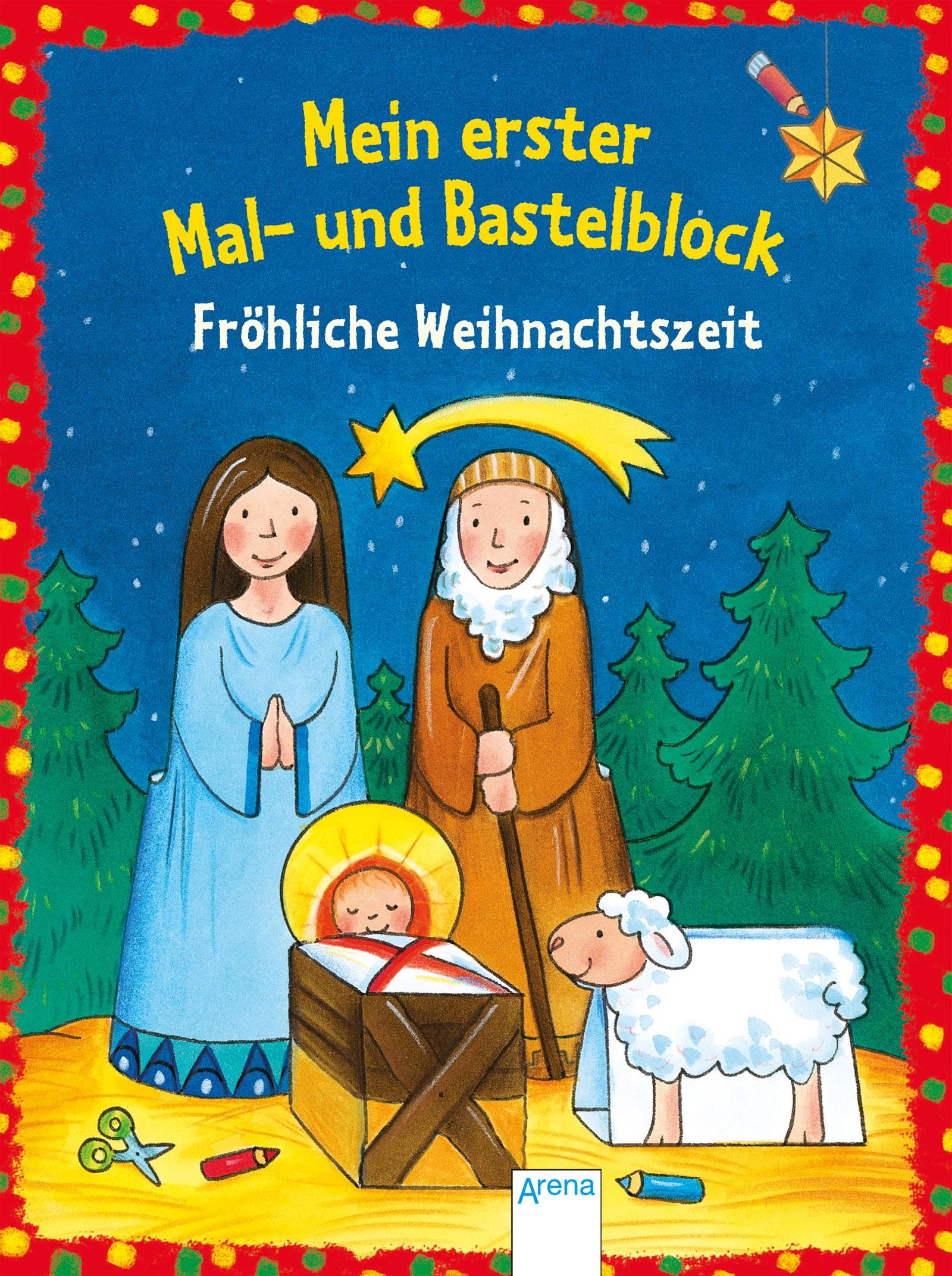 Fröhliche Weihnachtszeit: Mein erster Mal- und Bastelblock Non-fiction