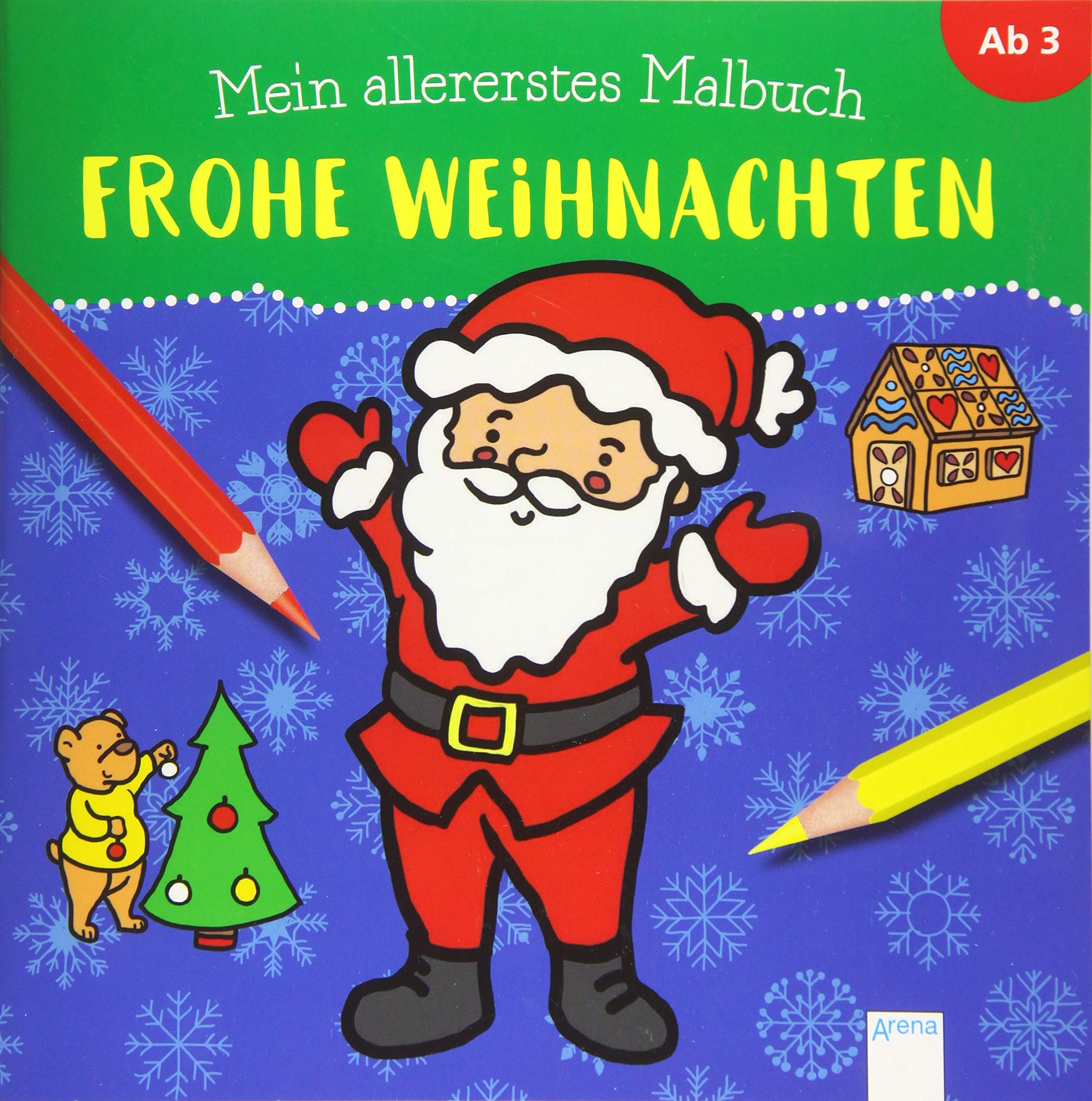 Mein allererstes Malbuch. Frohe Weihnachten Non-fiction