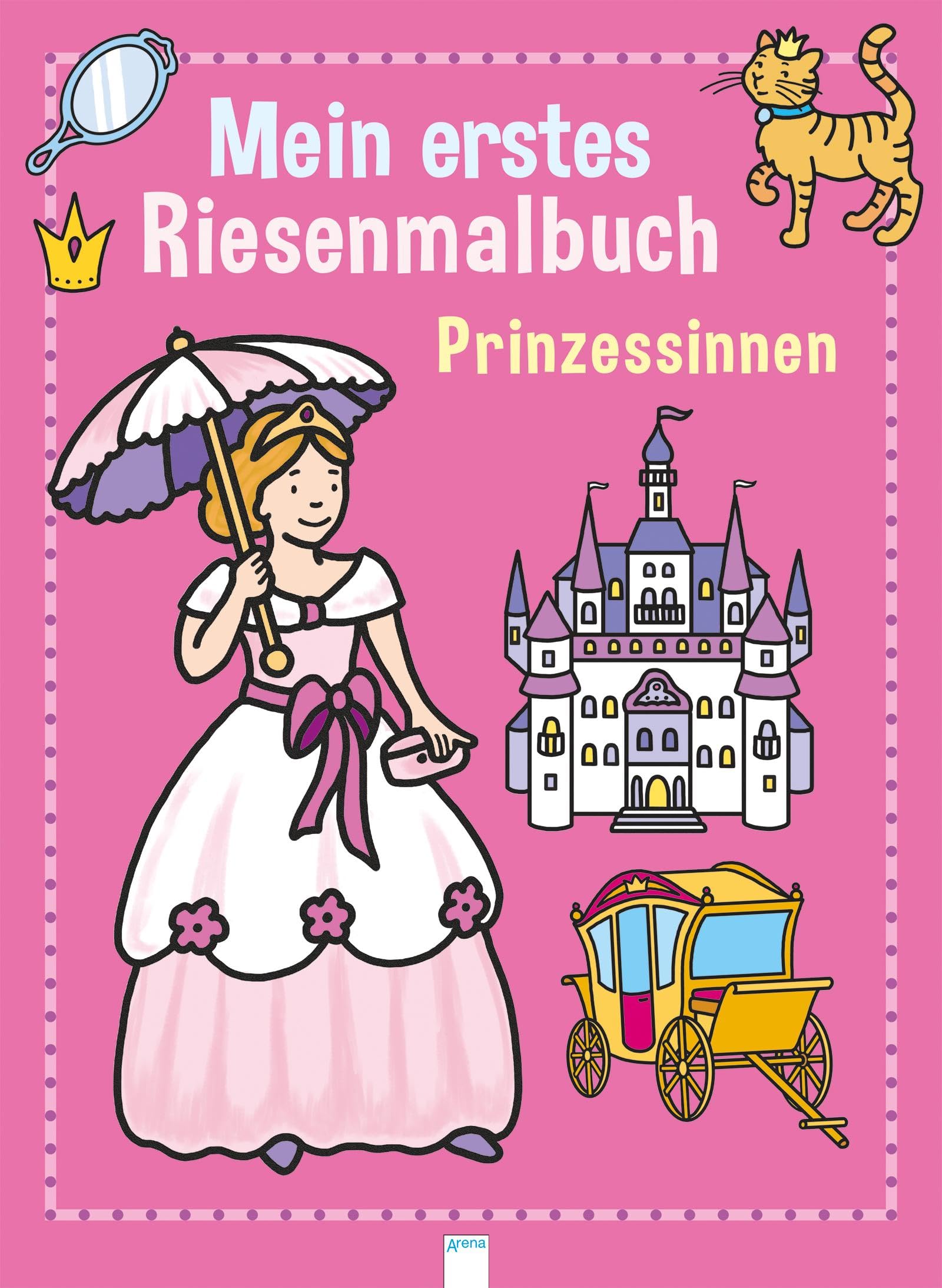 Prinzessinnen: Mein erstes Riesenmalbuch Hobbies & Crafts