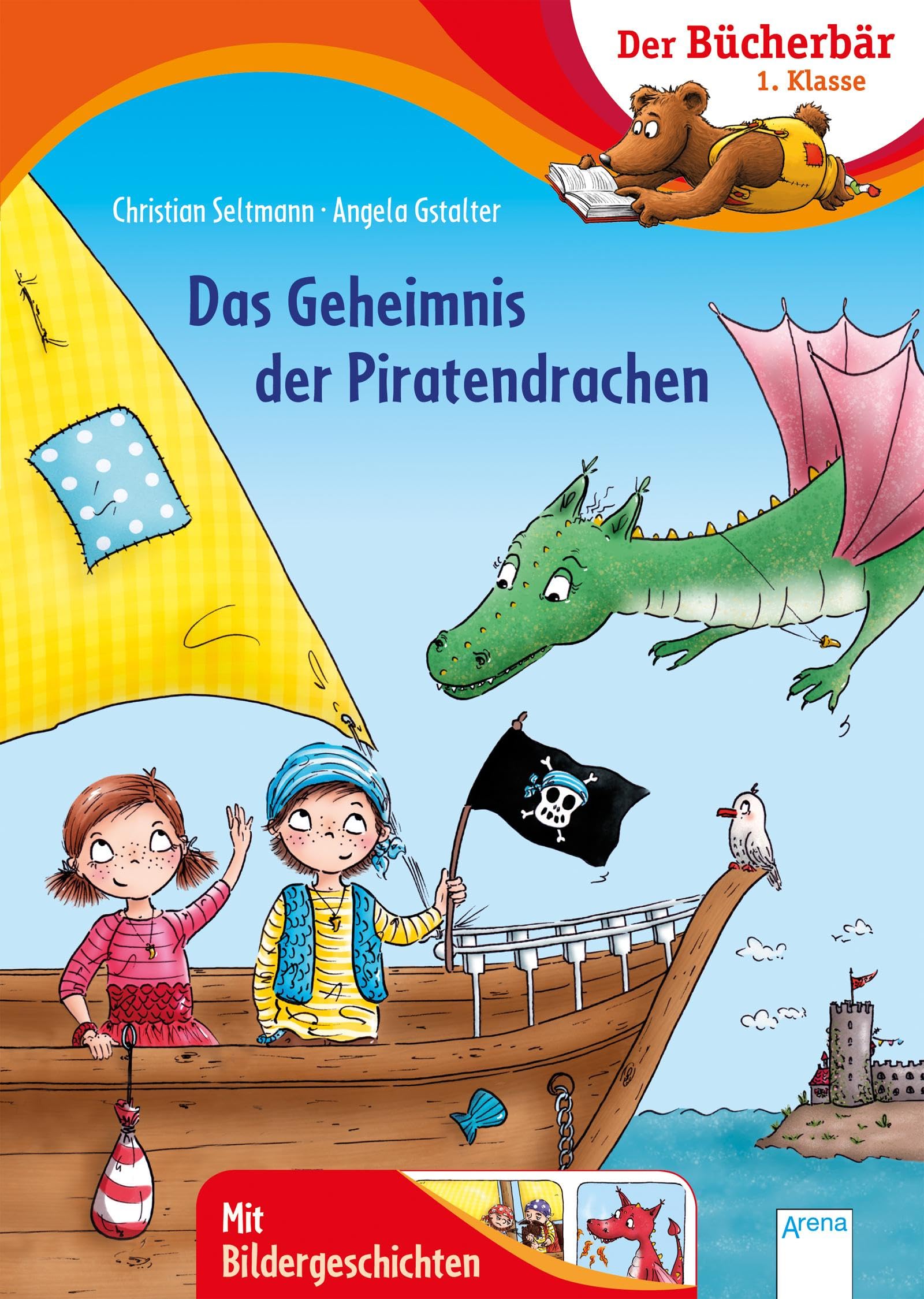 Das Geheimnis der Piratendrachen: Der Bücherbär: 1. Klasse. Mit Bildergeschichten Non-fiction