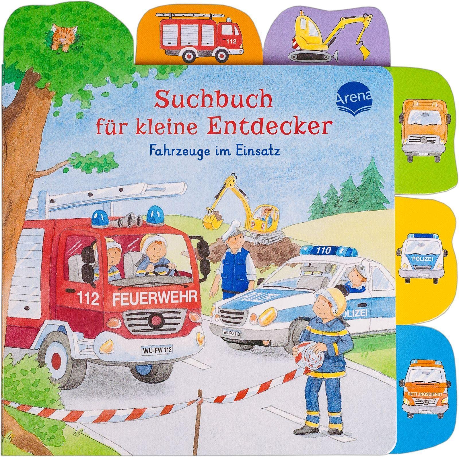 Suchbuch für kleine Entdecker. Fahrzeuge im Einsatz Non-fiction
