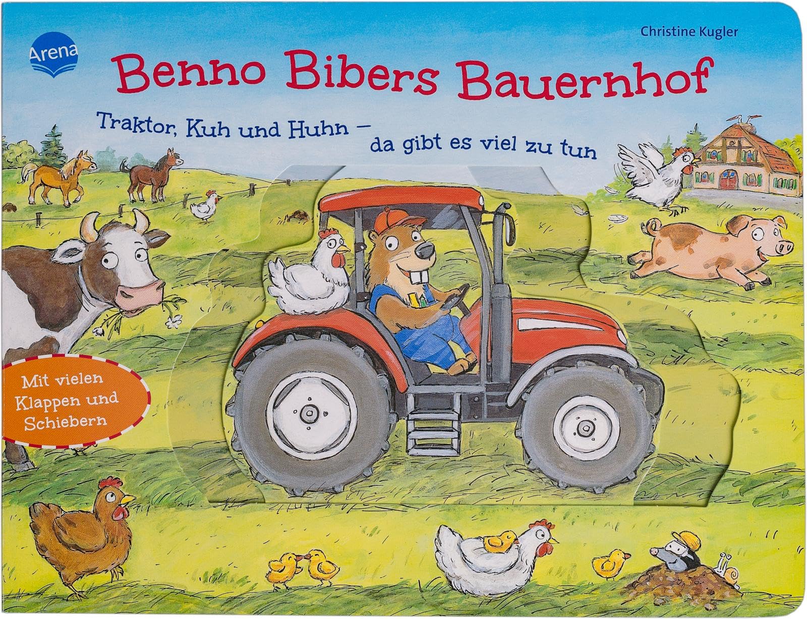 Benno Bibers Bauernhof. Traktor, Kuh und Huhn - da gibt es viel zu tun Non-fiction