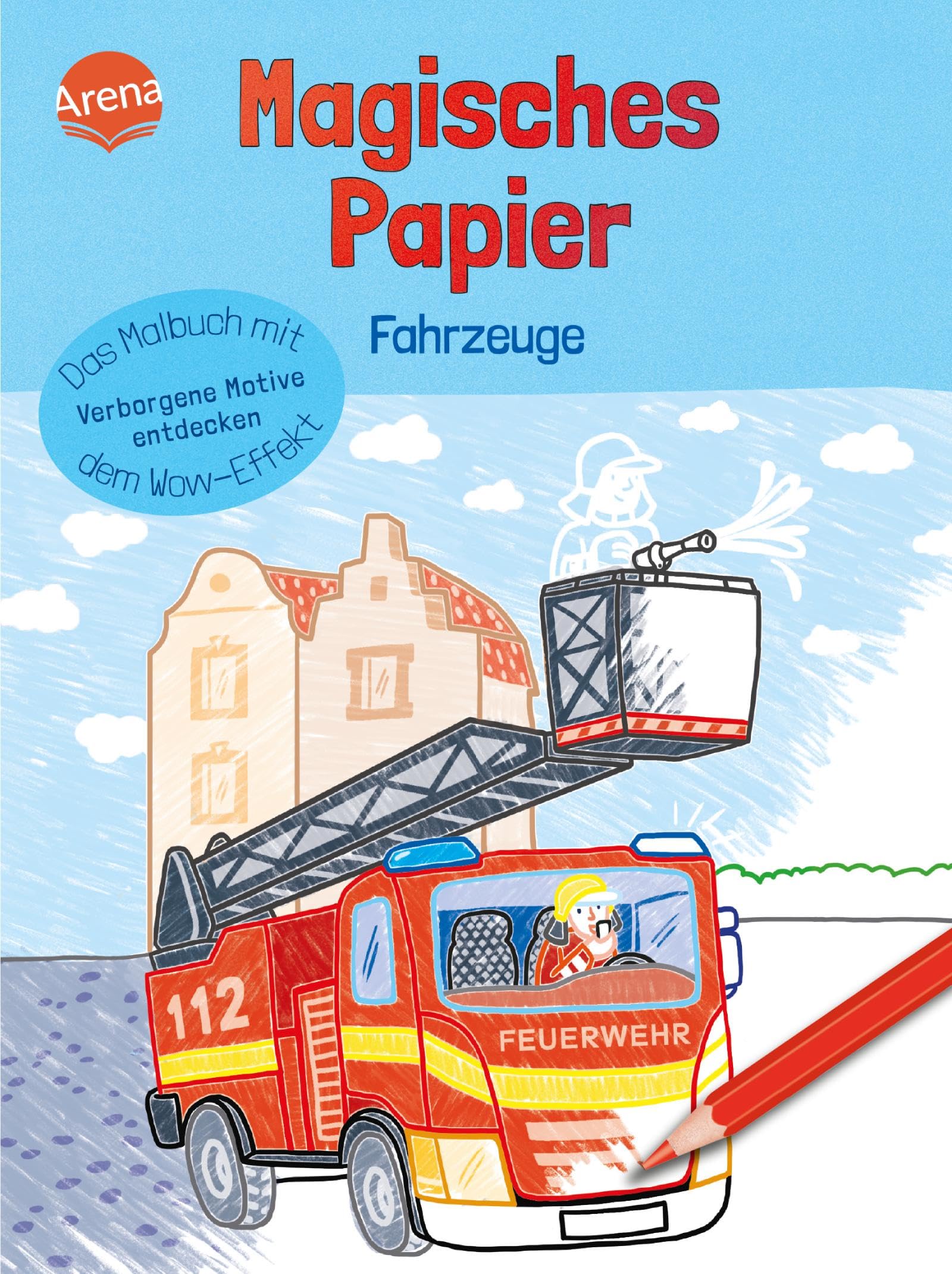 Magisches Papier - Das Malbuch mit dem Wow-Effekt. Fahrzeuge Arts & Music
