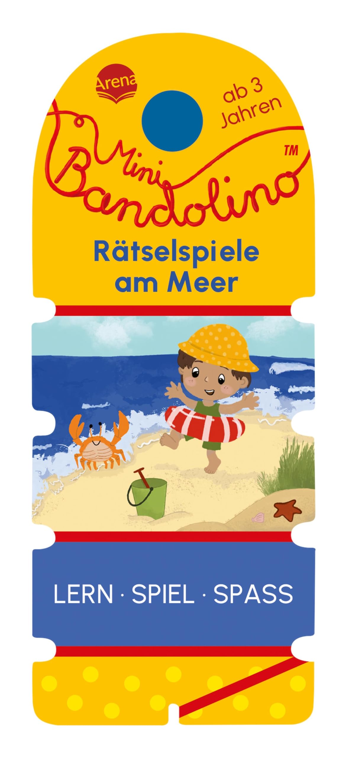 Mini Bandolino. Rätselspiele am Meer: Lernspiel mit Lösungskontrolle für Kinder ab 3 Jahren Leisure & Fun