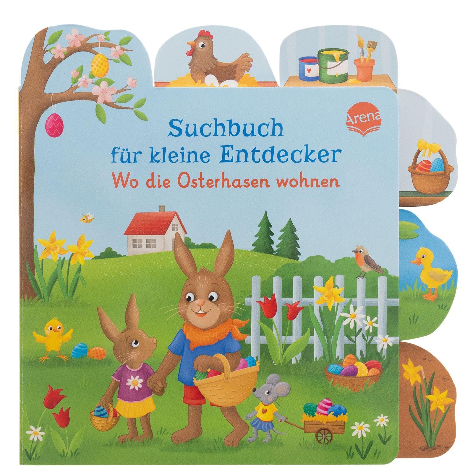 Suchbuch für kleine Entdecker. Wo die Osterhasen wohnen Non-fiction