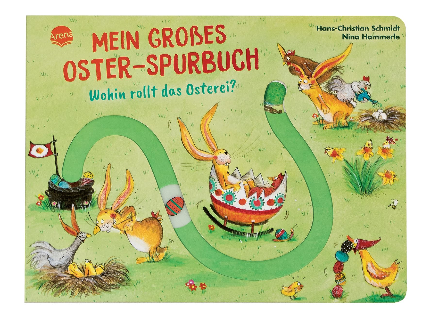 Mein großes Oster-Spurbuch. Wohin rollt das Osterei? Religion & Esotericism