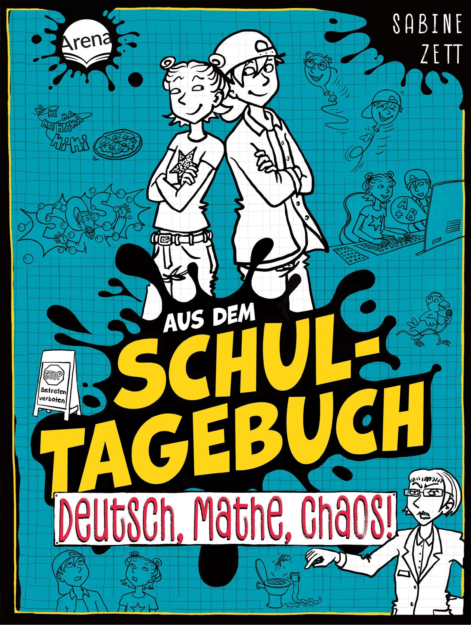 Aus dem Schultagebuch (3). Deutsch, Mathe, Chaos! Comics for children & teenagers