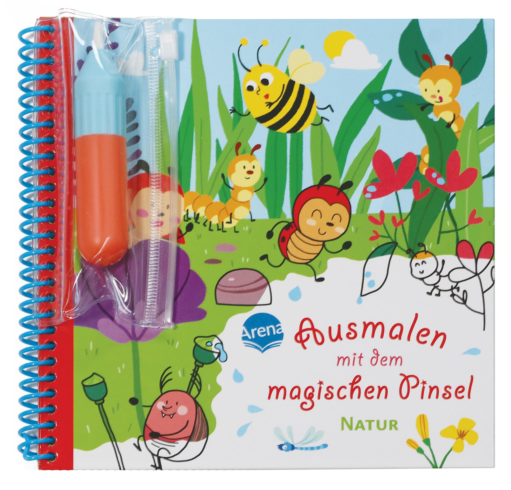 Ausmalen mit dem magischen Pinsel. Natur Non-fiction