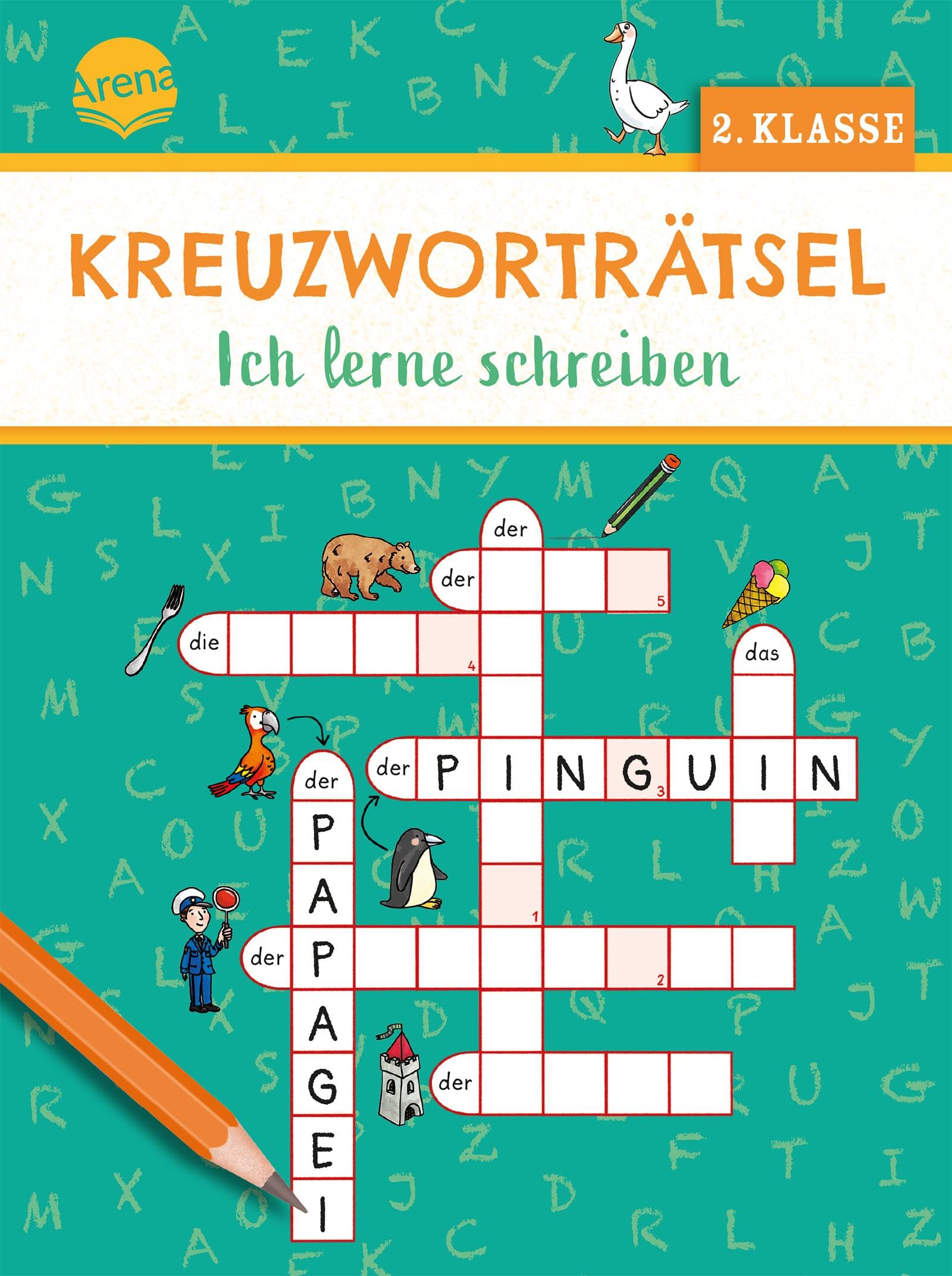 Kreuzworträtsel. Ich lerne schreiben (2. Klasse) School books