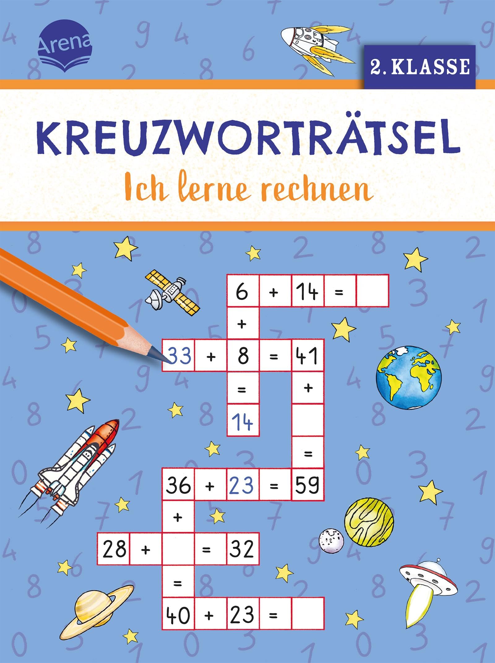 Kreuzworträtsel. Ich lerne rechnen (2. Klasse) School books