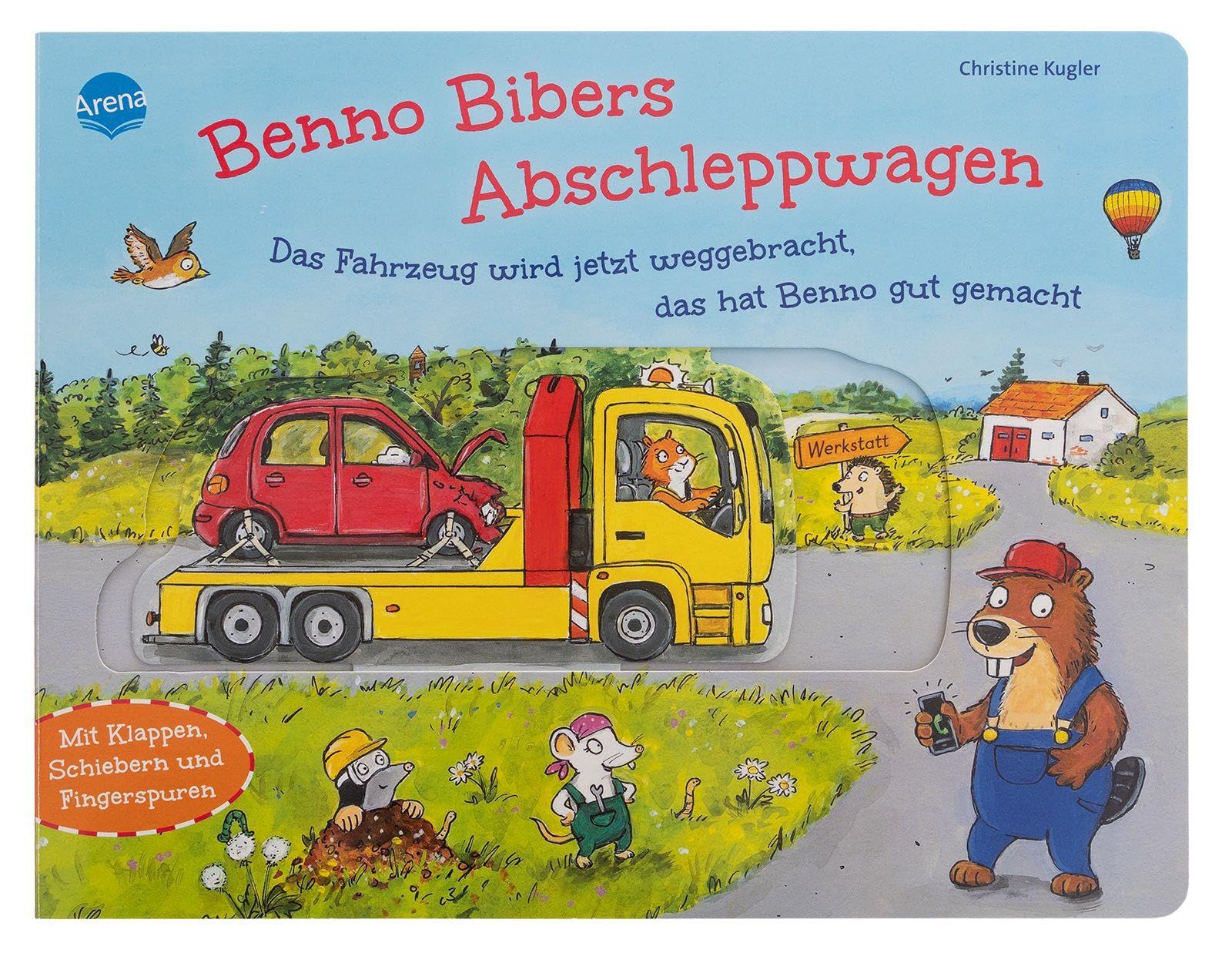 Benno Bibers Abschleppwagen. Das Fahrzeug wird jetzt weggebracht, das hat Benno gut gemacht Health, Nutrition & Fitness