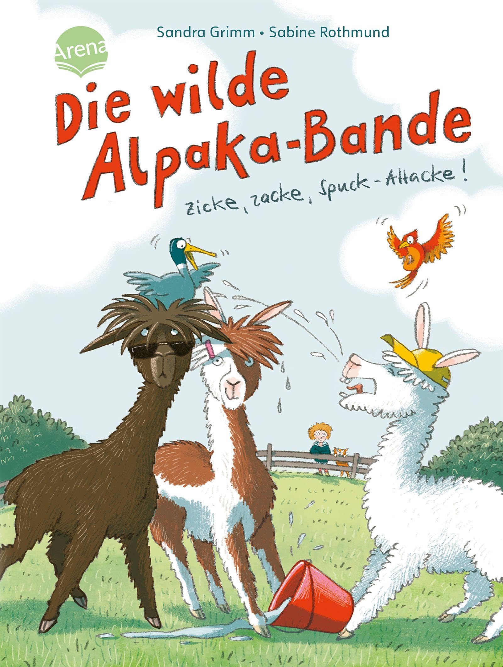 Die wilde Alpaka-Bande (1). Zicke, zacke, Spuck-Attacke! Novels & Short Stories