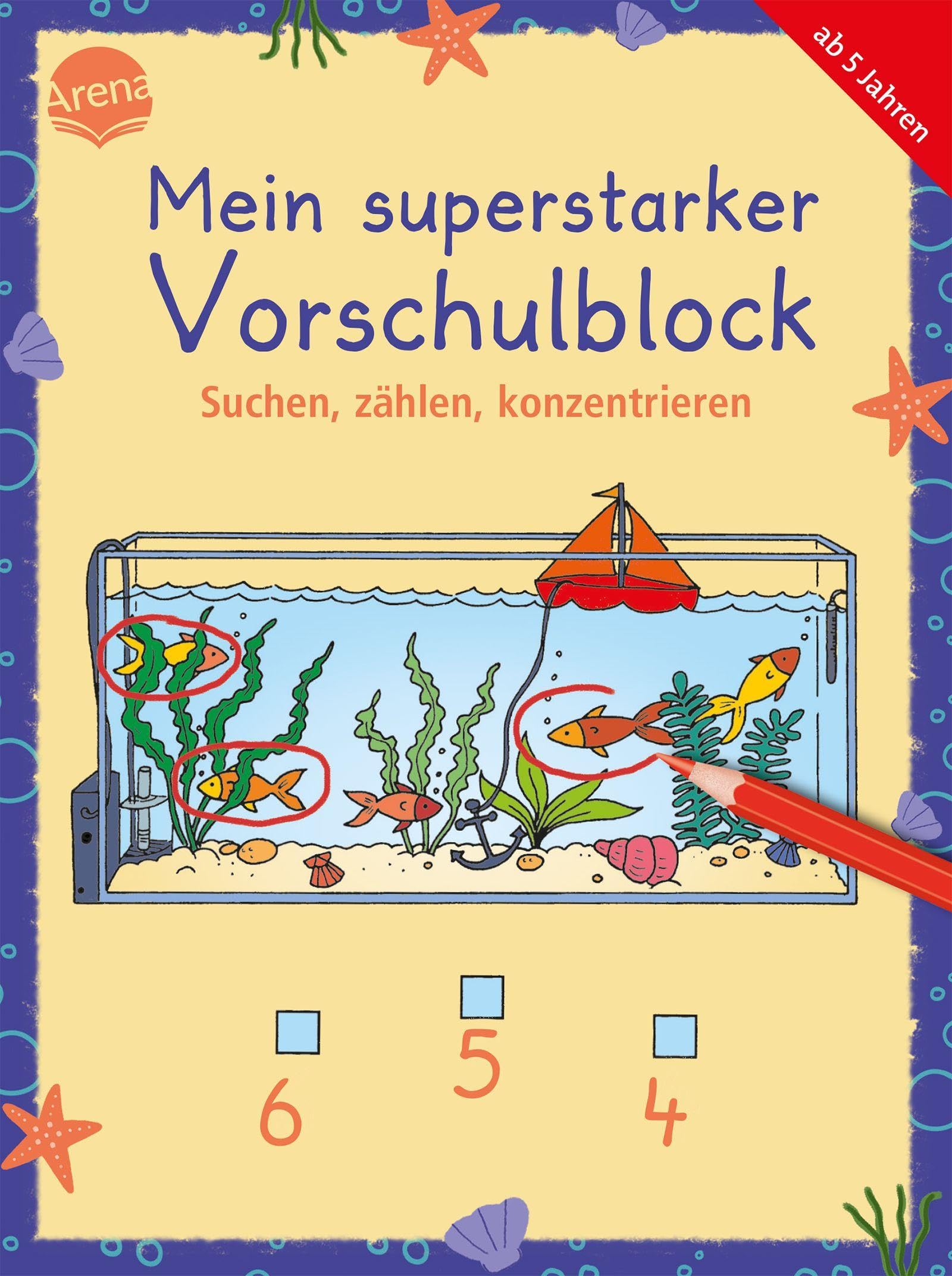Mein superstarker Vorschulblock. Suchen, zählen, konzentrieren Leisure & Fun