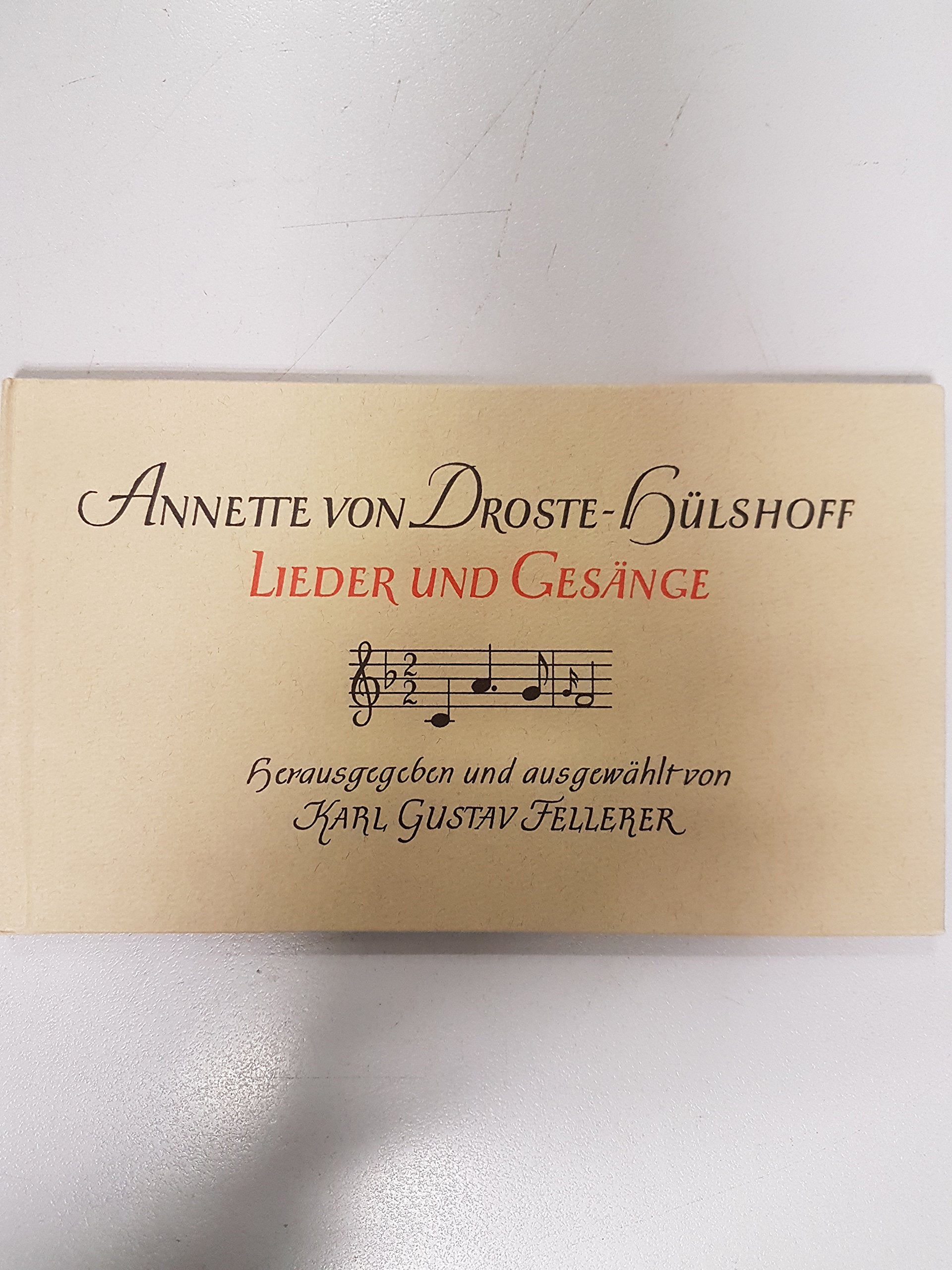 Lieder und Gesänge (Rüschhaus Bücher) Sheet Music