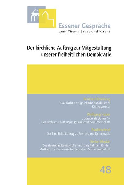 Essener Gespräche zum Thema Staat und Kirche, Band 48 Law