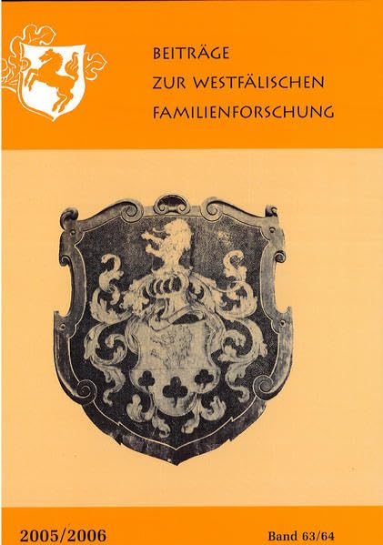 Beiträge zur westfälischen Familienforschung German history