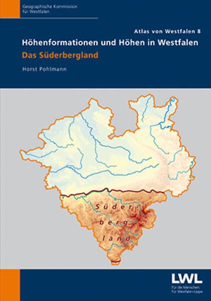 Höhenformationen und Höhen in Westfalen Geology & Geography