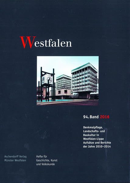 Westfalen 94. Band 2016 General education