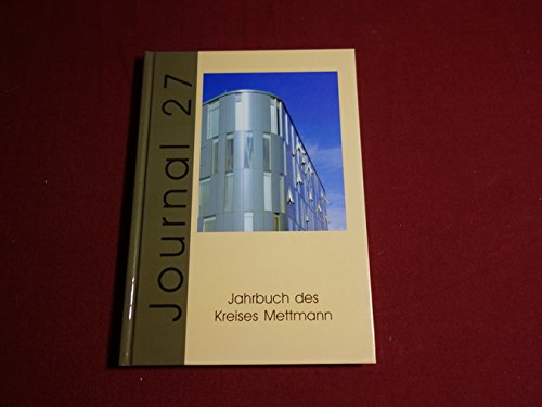 Journal 27: Jahrbuch des Kreises Mettmann Books