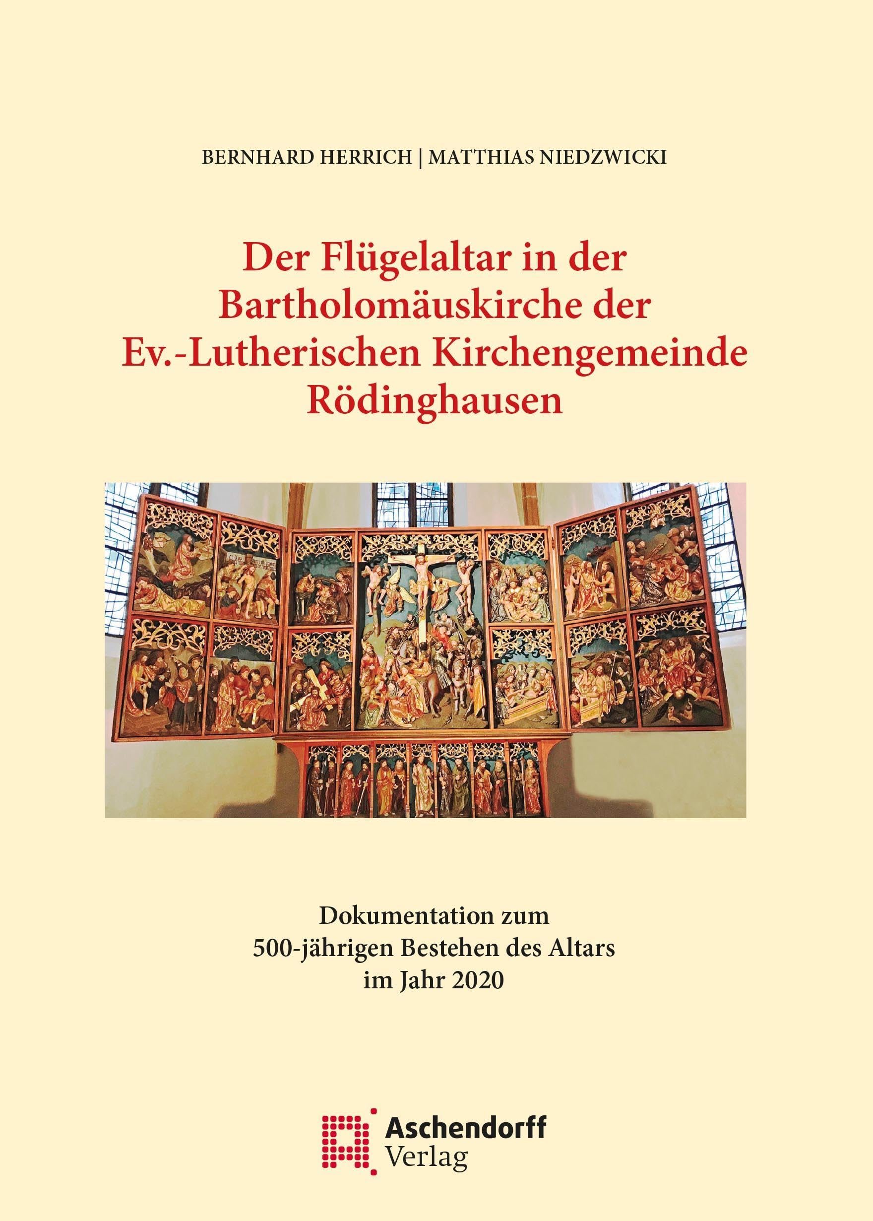Der Flügelaltar in der Bartholomäuskirche der Ev.-Lutherischen Kirchengemeinde Rödinghausen Architecture