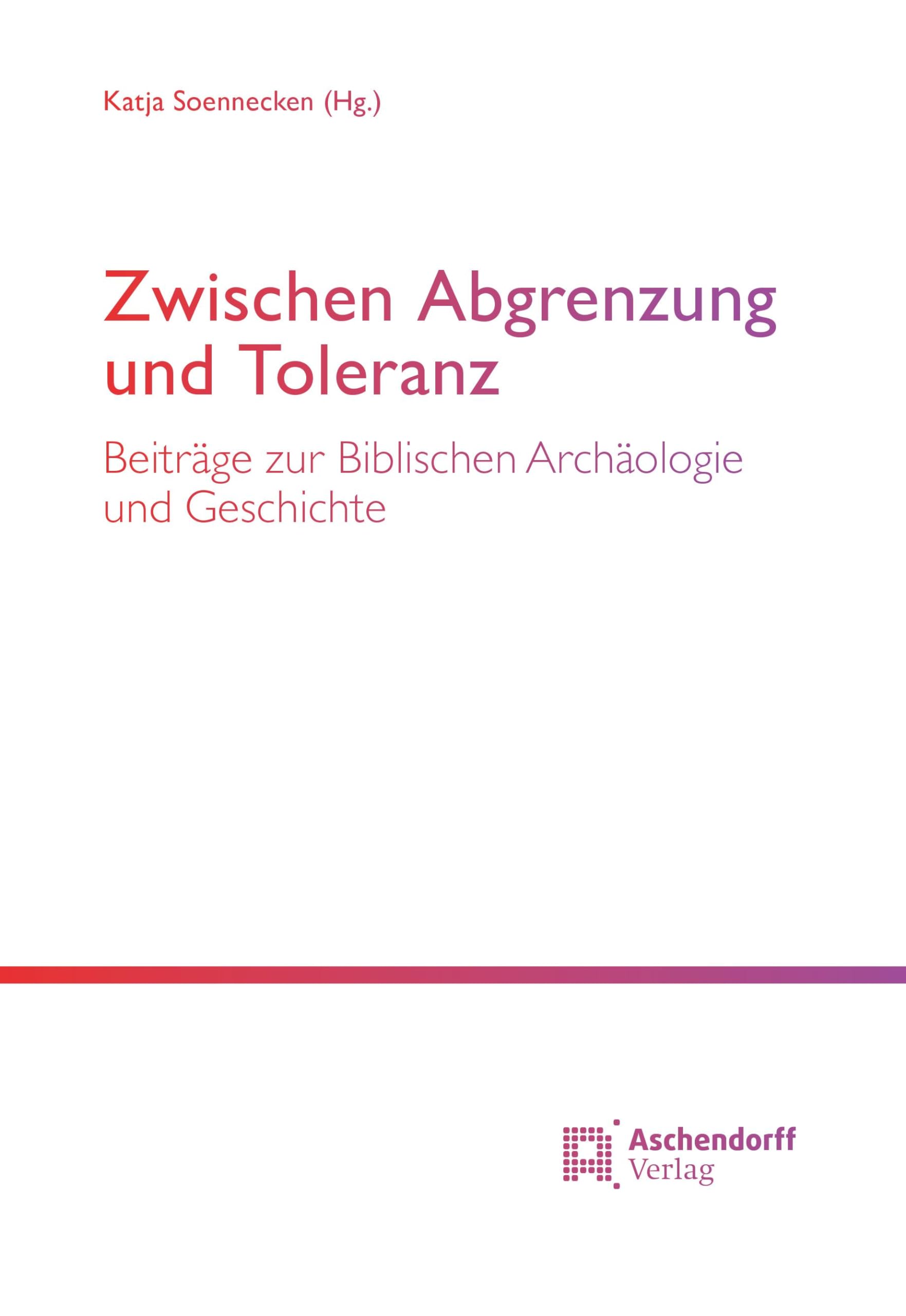 Zwischen Abgrenzung und Toleranz Natural Sciences