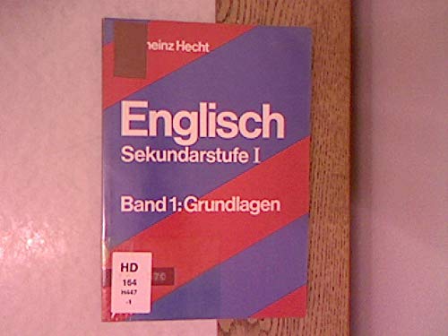 Englisch, Sekundarstufe I, Bd.1, Grundlagen Education & Training