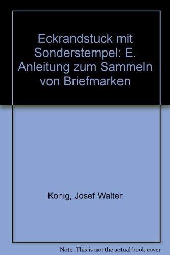 Eckrandstück mit Sonderstempel.: Handbuch für den jungen Briefmarkensammler. Hobbies & Crafts