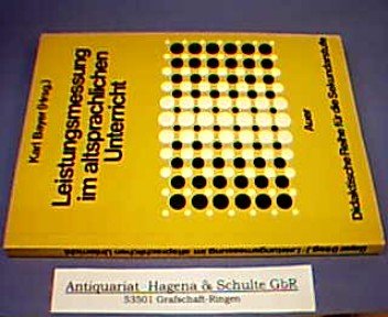 Leistungsmessung im altsprachlichen Unterricht Books