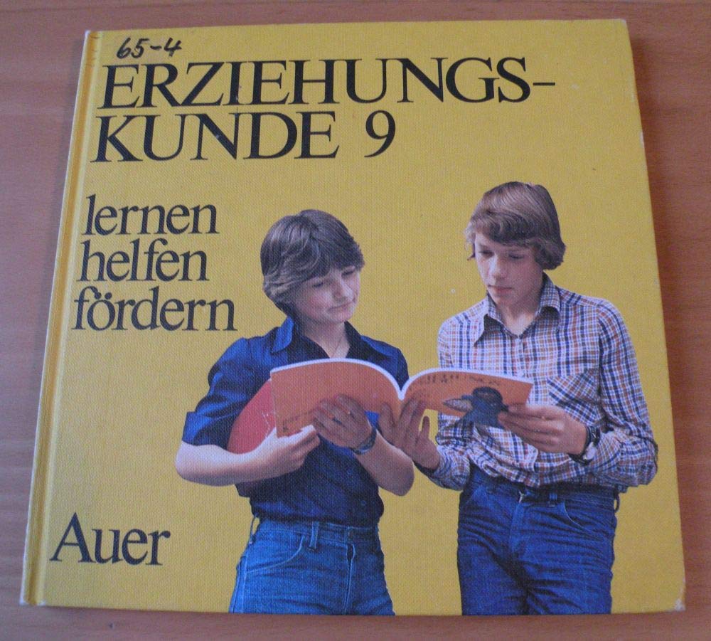 Erziehungskunde 9 Books