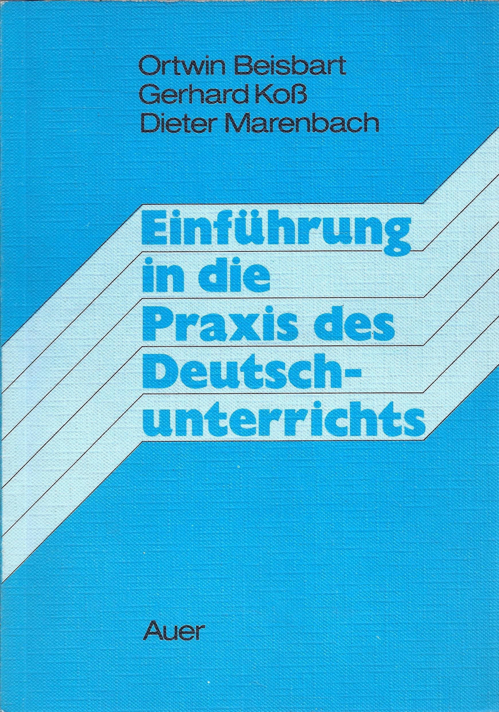 Einführung in die Praxis des Deutschunterrichts Education & Training