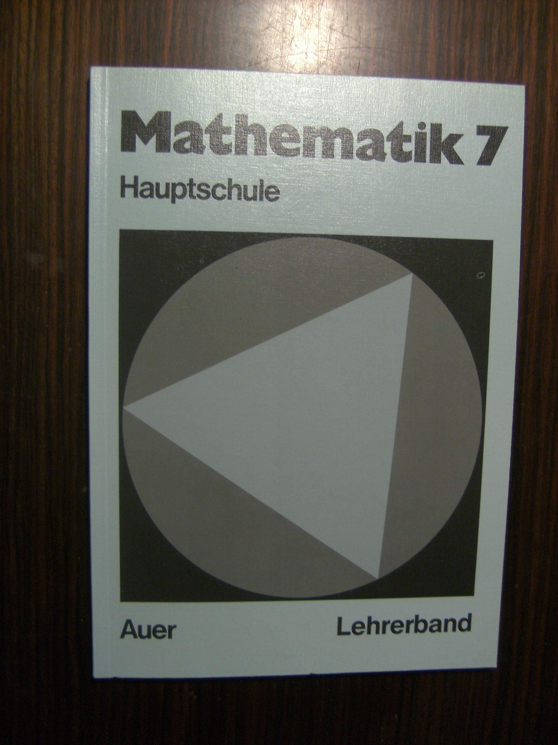 Mathematik Hauptschule. Ein Arbeits- und Übungsbuch: Lehrerhandbuch Mathematics