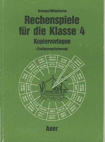 Rechenspiele, Für die Klasse 4, Erg.-Lfg. Education & Training