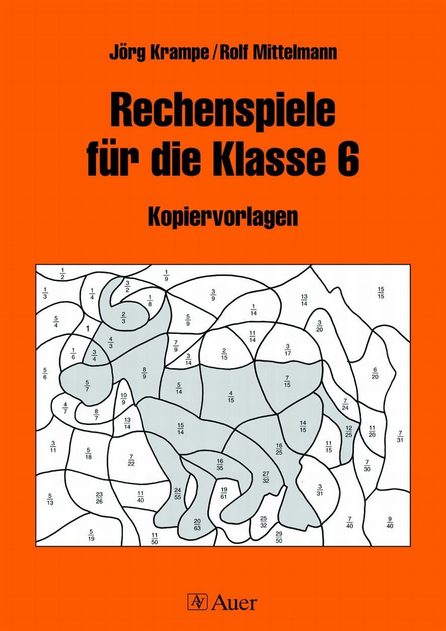 Rechenspiele, Für die Klasse 6: 50 Kopiervorlagen (Rechenspiele Sekundarstufe) Education & Training