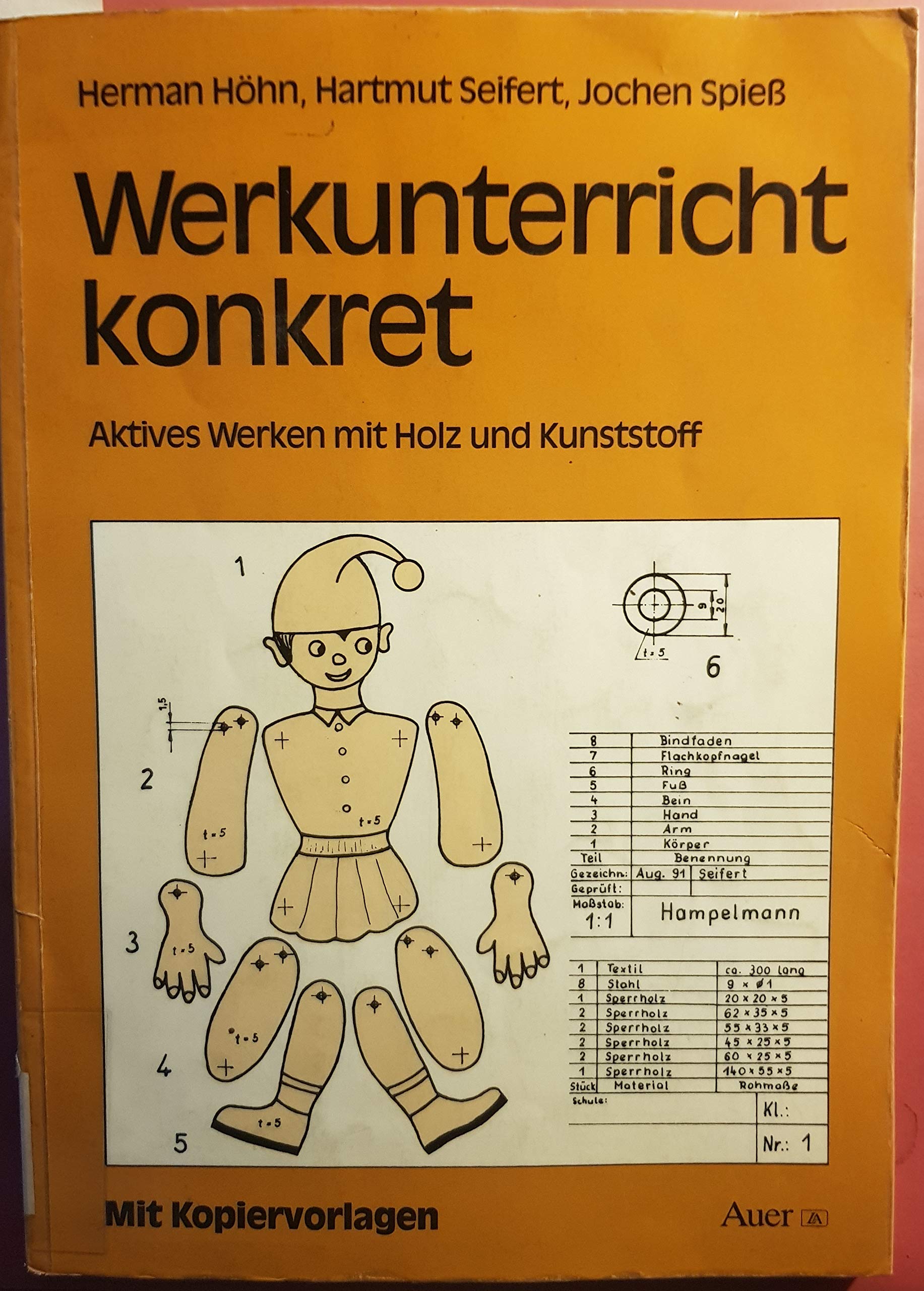 Werkunterricht konkret: Aktives Werken mit Holz und Kunststoff. Mit Kopiervorlagen Film, Art & Culture