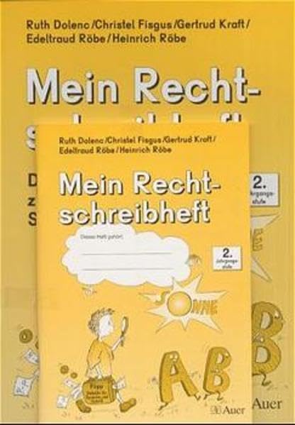 Mein Rechtschreibheft. Der Weg zum sicheren Schreiben: Mein Rechtschreibheft, neue Rechtschreibung, 2. Jahrgangsstufe, Vereinfachte Ausgangsschrift (für Rechtshänder) Books