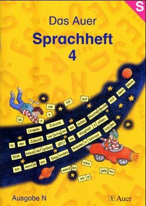 Das Auer Sprachheft - Ausgabe N: Arbeitsheft für die 4. Klasse Study Guides