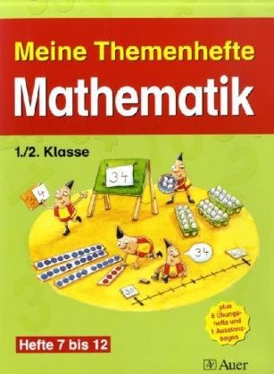Themenhefte Mathematik, 1./2. Klasse, Teil 2 - Sammelwerk. Hefte 7-12 (Meine Themenhefte Mathematik) Study Guides Books