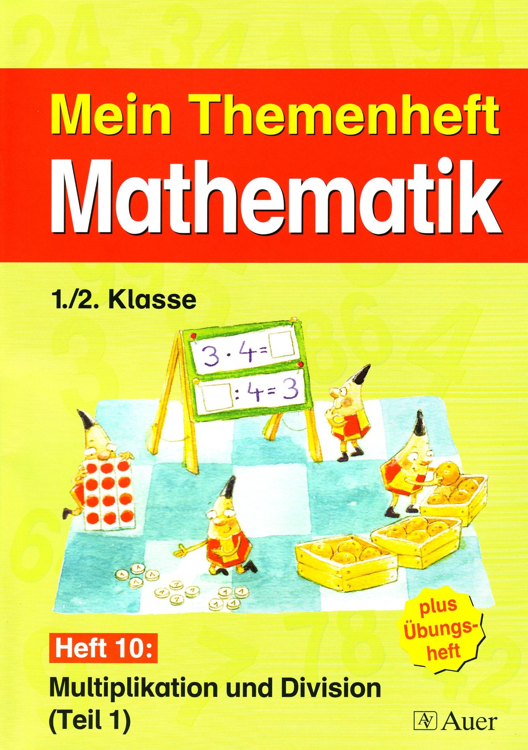 Mein Themenheft Mathematik / Themenheft 10, 1./2. Klasse: Multiplikation und Division (Teil 1) Books