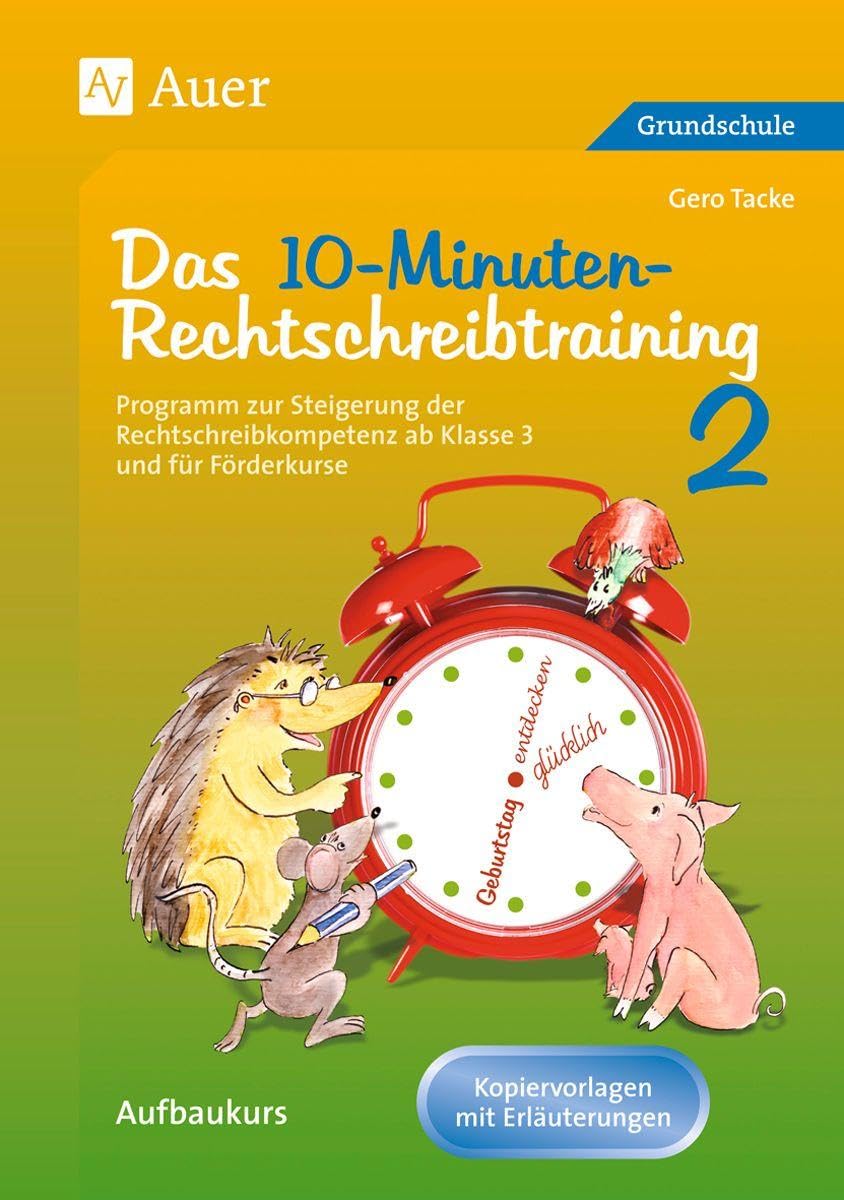 10-Minuten-Rechtschreibtraining 2 Learning & Reference