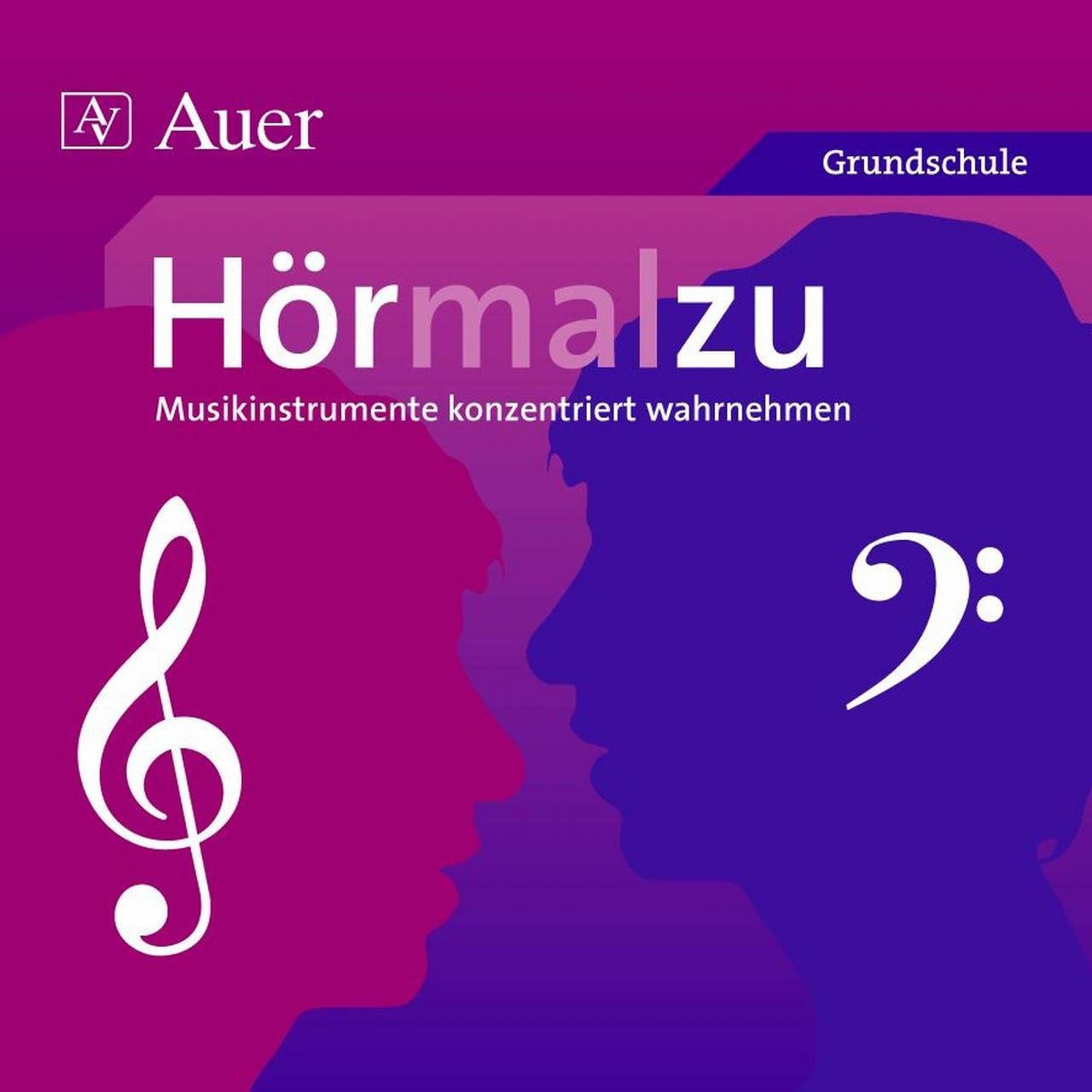 Hörmalzu (Begleit-CD): Musikinstrumente konzentriert wahrnehmen (1. bis 4. Klasse): 60 Hörbeispiele Arts & Music