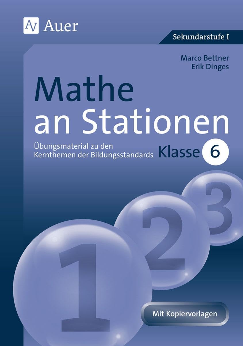Product Image: Mathe an Stationen 6