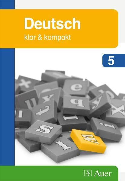 Deutsch klar & kompakt 5: + Lösungsheft Study Guides