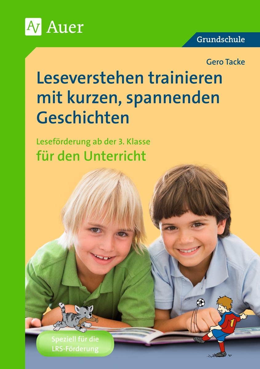 Leseverstehen trainieren mit kurzen, spannenden Geschichten: Leseförderung mit kurzen, spannenden Geschichten (3. und 4. Klasse): Leseförderung mit kurzen, spannenden Geschichten (3. Klasse) Study Guides