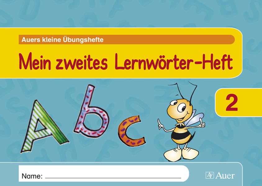 Mein zweites Lernwörter-Heft: 2. Klasse (Auers kleine Übungshefte) Study Guides